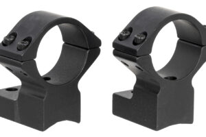 Talley 95X702 Scope Mount/Ring Combo  Black Aluminum 1" Tube Winchester Model 70 High Rings 0 MOA