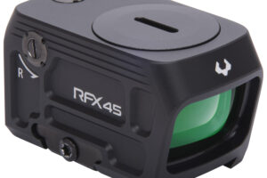 Viridian 9810058 RFX45  Black Anodized 1 x 24 mm x 15.5 mm 5 MOA Green Dot ACRO/Docter