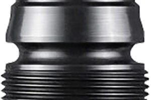 Dead Air DA126 Xeno Wee Brake Black Nitride 4140 HT Alloy Steel 5/8"-24 Threads 9mm
