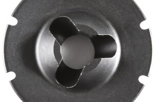 Dead Air DA206 Flash Hinder Front Cap R-Series 5.56mm Fits 17-4 Stainless Steel Black Nitride