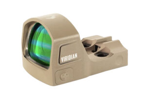 Viridian 9810143 RFX15  Flat Dark Earth 1 x 17 mm x 24 mm 3 MOA Green Dot Shield/Picatinny