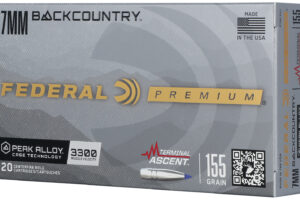 Federal P7BCTA1 BackCountry  7mm BC 155gr 20 Per Box/10 Case