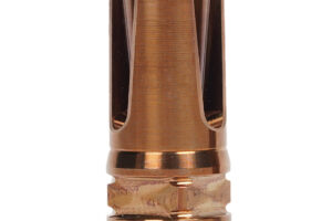 Q LLC ACCFH5/8248.6 Flash Hider  8.6 Blackout Steel 5/8"x24 Threads 2.13" OAL