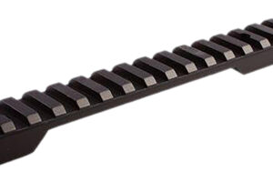 Talley PLM258160   Black Anodized Aluminum Picatinny Rail Mount Long Action 20 MOA