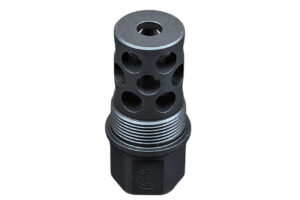 SilencerCo AC5232 TOMD Muzzle Brake Black Matte 1/2"x28 Threads 30 Cal