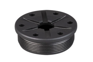 SilencerCo AC5124 Bravo Front Cap 30 Cal Fits Matte Black