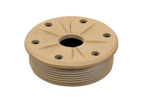 SilencerCo AC1369 Bravo Front Cap 30 Cal Fits Matte FDE