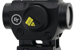 Crimson Trace 1244743 CTS-25  Black 4 MOA Red Dot Reticle, Includes Riser