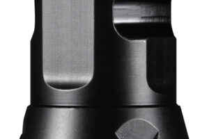 Dead Air DA104 KeyMo Muzzle Brake Black Nitride 4140 HT Alloy Steel M18X1 Threads 338 Cal