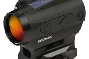 Sig Sauer Electro-Optics SOR43031 Romeo4T  Black Anodized 1 x 20 mm 2 MOA Red Ballistic Dot/65 MOA Circle