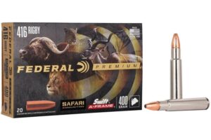 Federal Premium Cape-Shok Rifle Ammunition .416 Rigby 400 gr SAF 2400 fps - 20/ct