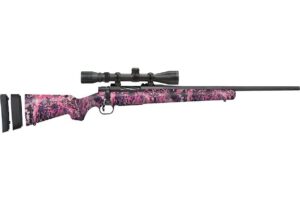 Mossberg Patriot Compact/Short LOP Super Bantam 243 Win Rifle 5rd Magazine 20? Barrel Pink