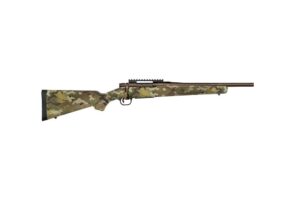 Mossberg Patriot Carbine .308 Win 5rd Capacity 16.5'' Cerakote Patriot Brown Threaded Barrel Multicam Synthetic Stock