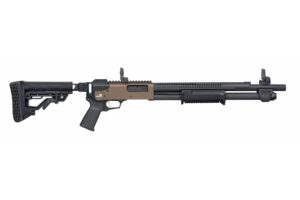 Mossberg 590R Shotgun 12 ga 2.75" Chamber 6rd Magazine 18.5" Barrel FDE