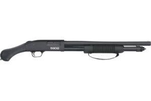 Mossberg 590s Shockwave Shotgun 12ga 18.5" Barrel Matte Blue Strapped Forend