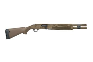 Mossberg 940 Pro Thunder Ranch Shotgun 12ga 7rd Capacity 18.5'' Barrel Optic-Ready FDE/Patriot Brown