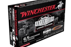 Winchester Expedition Big Game Long Range Rifle Ammunition 6.5 Creedmoor 142 gr. AB 2700 fps 20/ct