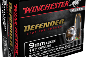 Winchester PDX1 Defender Handgun Handgun Ammunition 9mm Luger 147 gr. JHP 20/ct