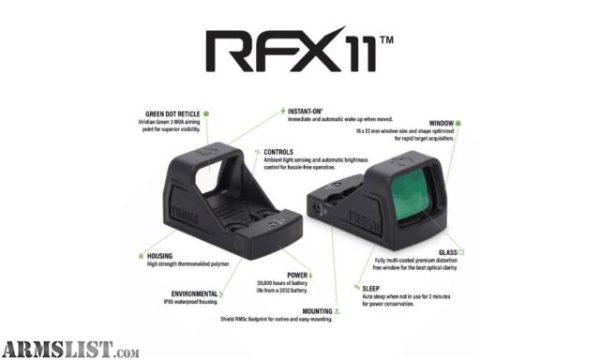 RFX 11 optics red dot