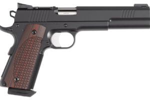 Dan Wesson 01793 Bruin 10mm Auto 8+1 6" Stainless Steel Barrel, Black Nitride Optic Ready/Serrated Steel Slide, Black Duty Stainless Steel Frame w/Beavertail, G10 Grip