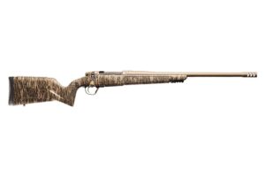 Christensen Arms Evoke Mossy Oak Rifle 7mm Backcountry 4rd Capacity 20'' FDE Cerakote Barrel Bottomlands Stock