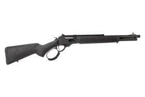 Rossi R95 Trapper Triple Black Lever Action Rifle 444 Marlin 5rd Capacity 16.5" Threaded Barrel Black Wood Stock