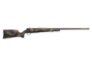 Weatherby Mark V Apex Rifle 6.5 Wby Rpm 4rd Magazine 24" Barrel Tan and Brown with Muzzle Brake