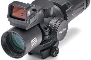 Eotech Vudu Rifle Scope 3-9x32 SFP HC1 Illum. Black with Integrated Mount and EFLX Red Dot