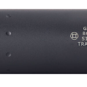 Gemtech 12116 Tracker  30 Cal 1.6" Black Hardcoat Anodized Aluminum 5/8"-24 tpi
