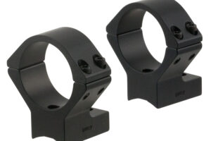 Talley 740734 Scope Mount/Ring Combo Black Anodized 30mm Tube Weatherby Vanguard Medium Rings