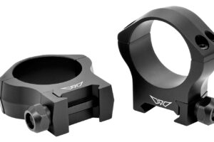 Warne 7221M Scope Rings Mountain Tech Matte Black 34mm Medium 0 MOA