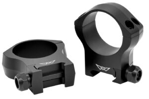 Warne 7222M Scope Rings Mountain Tech Matte Black 34mm High 0 MOA