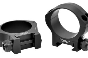 Warne 7240M Scope Rings Mountain Tech Matte Black 35mm Low 0 MOA