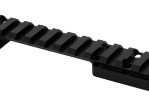 Warne 7640M Mountain Tech Tactical Rail Black Anodized Aluminum Browning X-Bolt Super Short Action, 0 MOA