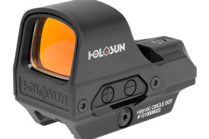 Holosun HS510C 510 Black 1x, 2 MOA Red Dot/65 MOA Circle Reticle