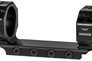 Warne 7824M Precision Mount Scope Mount/Ring Combo Black Anodized 34mm 0 MOA