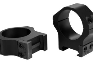 Warne 514M Horizontal Rings Maxima Matte Black 30mm Medium 0 MOA