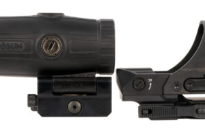 Holosun HS510CHM3X 510 & HM3X Combo Kit Black Anodized 1x/3x, 2 MOA Red Dot/65 MOA Circle Reticle
