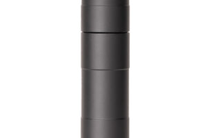 RUGGED SUPPRESSOR OBS0009 Obsidian9  9mm Luger 1.37" Black Cerakote 17-4 Stainless Steel 1/2"-28 tpi