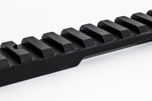 Talley P00252412 Picatinny Rail Picatinny Black Anodized Aluminum Fits Browning T-Bolt 0 MOA