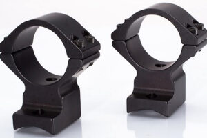 Talley 940000 Scope Mount/Ring Combo Black Anodized Aluminum 1" Tube A-Bolt/A-Bolt II Medium Rings 0 MOA