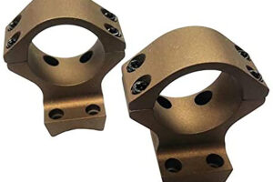 Talley HC840735 Scope Mount/Ring Combo Burnt Bronze Aluminum 34mm Tube X-Bolt Medium Rings 0 MOA