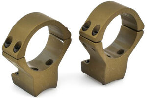 Talley HC850735 Scope Mount/Ring Combo Burnt Bronze Aluminum 34mm Tube X-Bolt High Rings 0 MOA
