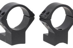 Talley 750706 Scope Mount/Ring Combo Black Anodized Aluminum 30mm Tube Weatherby Mark V High Rings Non-Magnum Action 0 MOA