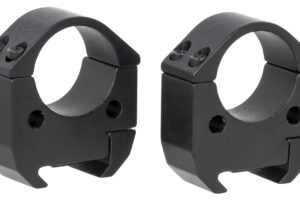 Talley TMS10H Modern Sporting Black Anodized Aluminum 1" Tube High Picatinny Rail 0 MOA