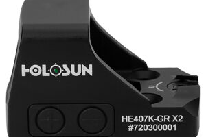 Holosun HE407KGRX2 407 Black Anodized 1 x 0.58" x 0.77" 6 MOA Green Dot