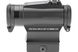Holosun HS515CM 515 Black Anodized 1 x 20 mm 2 MOA Red Dot/65 MOA Circle Multi Reticle
