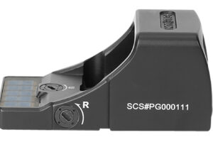 Holosun SCSMP2GR SCS MP2 Black Anodized 1 x 0.58" X 0.77" 2 MOA Green Dot/32 MOA Circle Multi Reticle