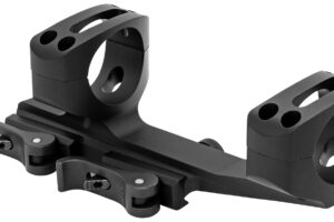 Warne QDXSKEL30TW Skeletonized Scope Mount/Ring Combo Quick Detach Black Anodized 30mm Tube MSR Ultra High Rings