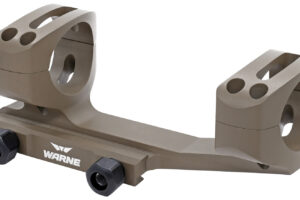 Warne XSKEL30DE X-SKEL Scope Mount/Ring Combo Flat Dark Earth Cerakote 30mm
